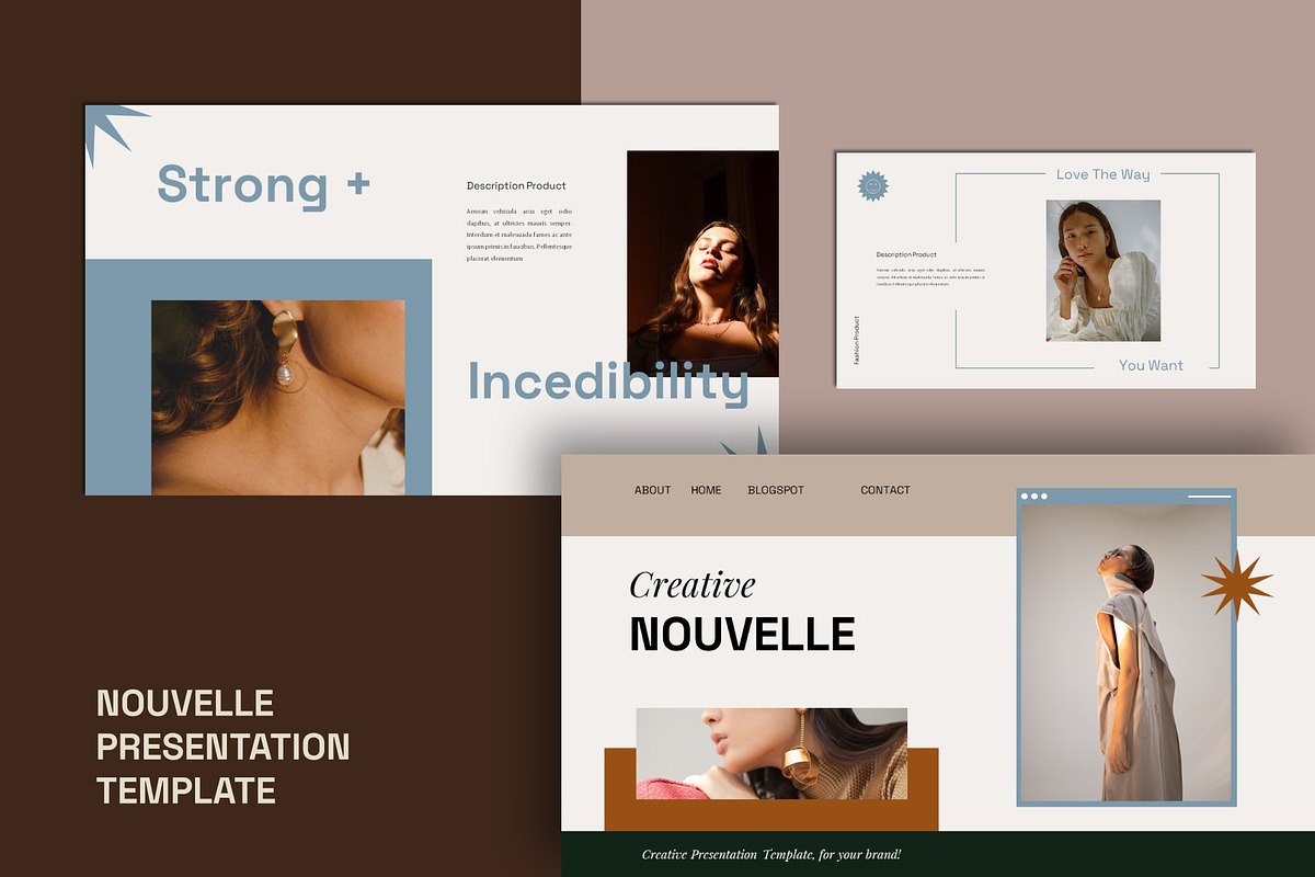 NOUVELLE Bundle Presentation Pack, a Presentation Template by Rocket Template (Photo 10 of 15)