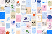 Coastal Wall Art. Posters Collection, a Decorative Illustration by Mio Buono (Thumbnail 3 of 7)