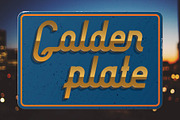 Metal Plate, a Symbol Font by VozzyStock (Thumbnail 4 of 4)