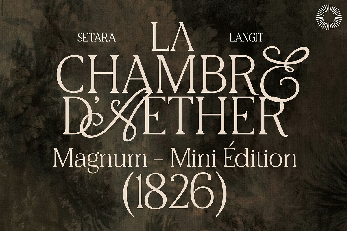 Aether Multi-Style Serif, a Serif Font by Setara Langit CreativeStd (Photo 1 of 11)