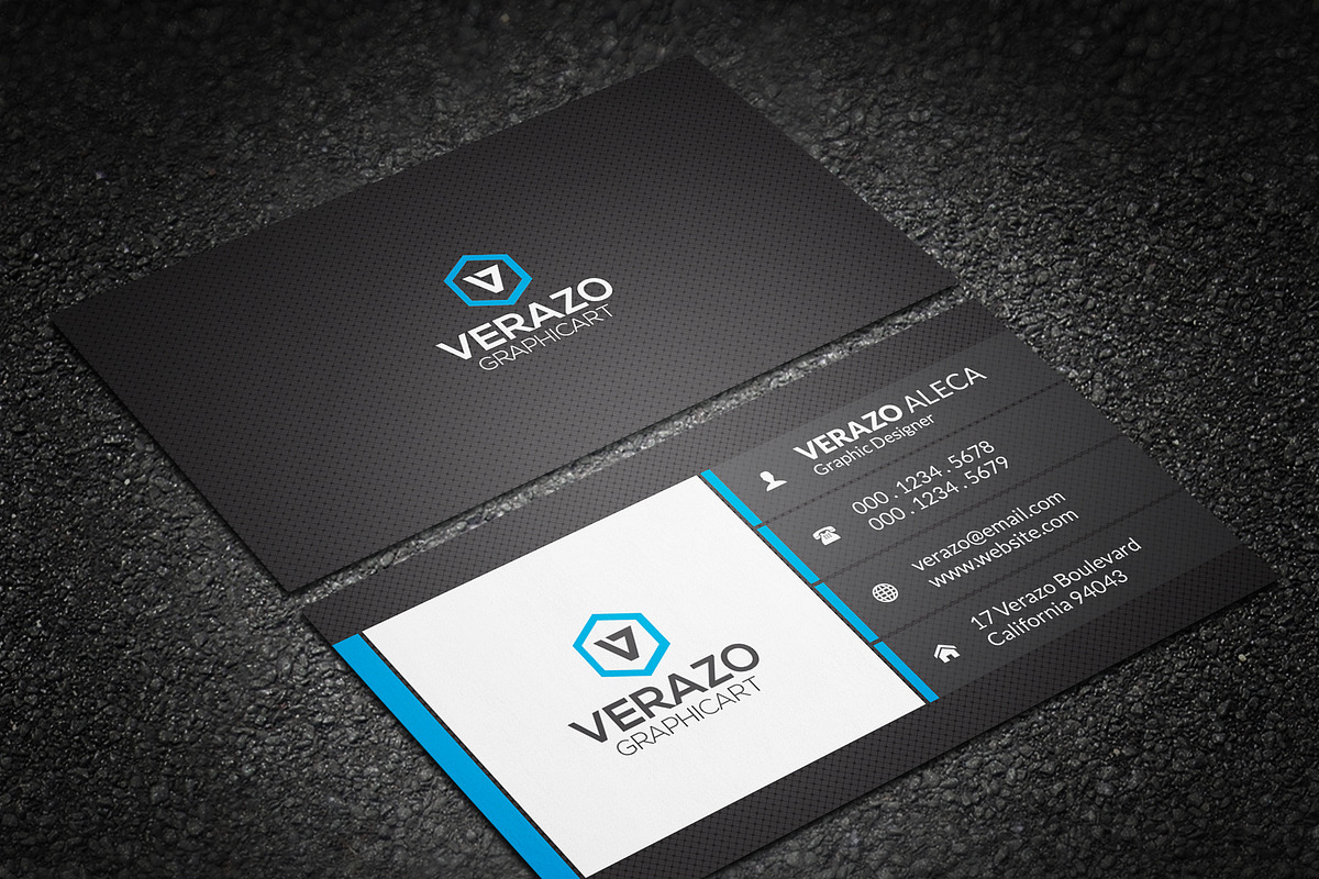 12 Business Card Mini Bundle v3, a Business Card Template by Verazo (Photo 6 of 13)