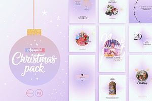 Christmas Animated Pack PS CANVA