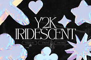 Y2k Iridescent Shapes, an Object Graphic by Design Studio (Thumbnail 1 of 4)