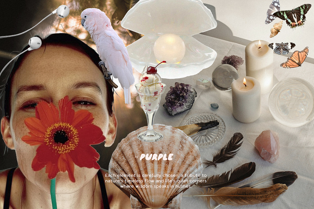 Healing. Collage Pack, an Object Graphic by Purple (Photo 3 of 10)