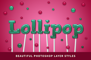 Lollipop | Photoshop Layer Styles