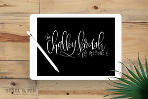 Chalky Brush for Procreate