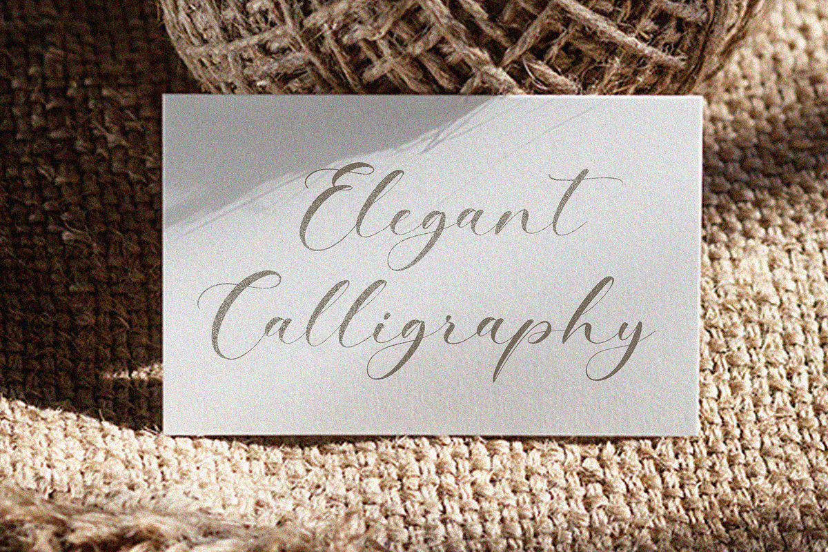 Soulmate - Elegant Calligraphy Font, a Script Font by Pen Culture (Photo 2 of 8)