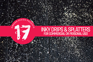 INKY DRIPS & SPLATTER