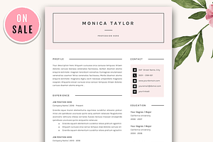 Creative CV Resume Template - 0122