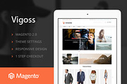 Magento 2 Vigoss theme, a Websites & App Template by Puzzthemes (Thumbnail 1 of 4)