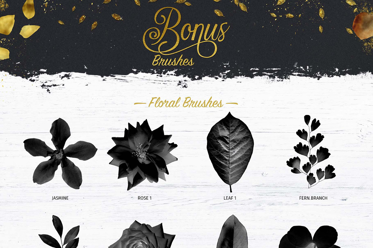 Glitter and Foil Kit for Procreate, a Brush Add-On by iPad Calligraphy (Photo 10 of 13)