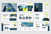 Corporate - Google Slides Template, a Presentation Template by Iqsiart Studio (Thumbnail 2 of 3)