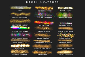 Nova Procreate Glitter Brushes