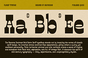 Florief, a Slab Serif Font by graphicook (Thumbnail 9 of 10)