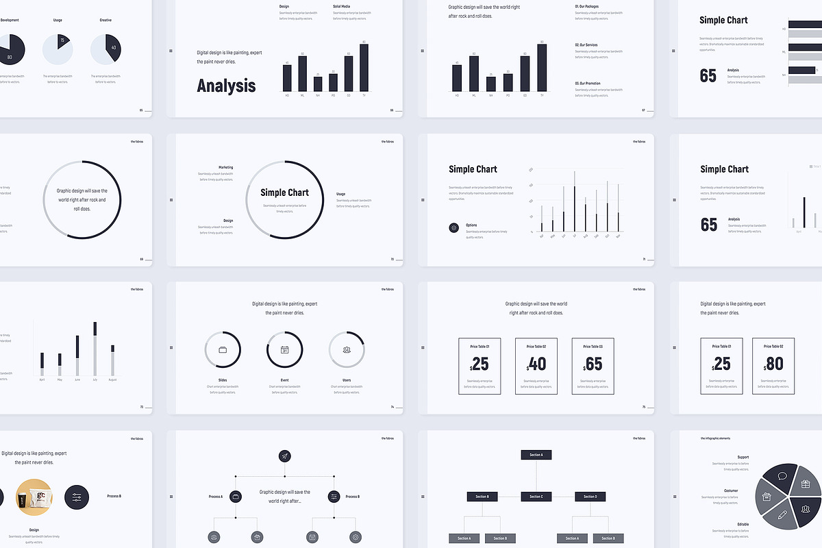 Fabros - Minimal & Creative Template, a Presentation Template by UDEA Store (Photo 10 of 15)