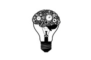 Creative Brain Light Bulb Bundle, an Object Illustration by Designs_River (Thumbnail 5 of 29)