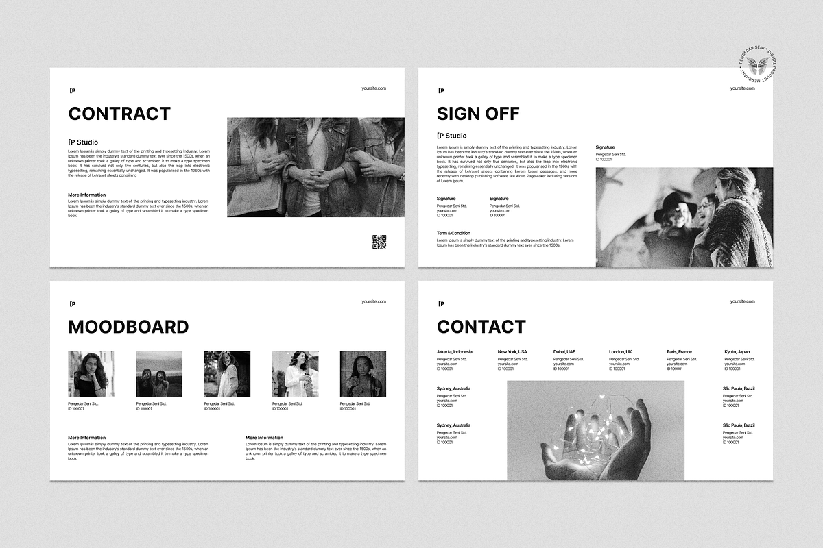 PeSen | Minimalist Proposal Figma, a Presentation Template by Pengedar Seni (Photo 6 of 7)
