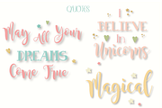 Sparkly Unicorns, an Illustration by Poppymoondesign (Thumbnail 4 of 5)