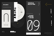 MODULAR - 16 FONTS, a Sans Serif Font by Fortunes Co (Thumbnail 5 of 17)