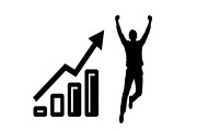 50 Business Growth Success Icons Bun, an Illustration by Designer_Momina (Thumbnail 32 of 51)