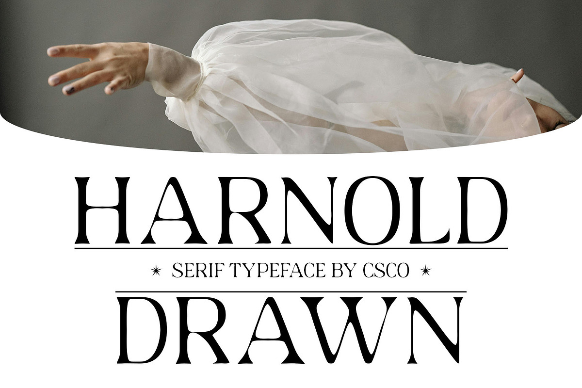 Harnold Drawn, a Serif Font by Craft Supply Co. (Photo 1 of 8)
