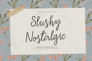 Slushy Nostalgic Vintage Handwritten, a Script Font by Denustudios (Thumbnail 1 of 12)