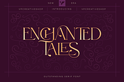Enchanted Tales - Outstanding Font, a Serif Font by VP Fonts (Thumbnail 1 of 16)