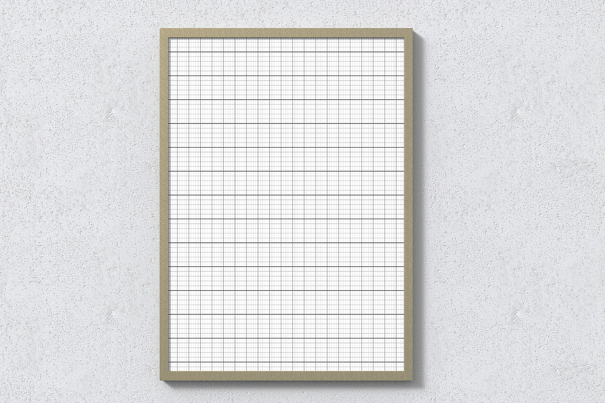 Simple Poster Frame Mockup, a Product Mockup by graphypix (Photo 4 of 4)
