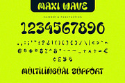 Maxi Wave - Display Font, a Handwritten Font by Alpaprana (Thumbnail 10 of 11)