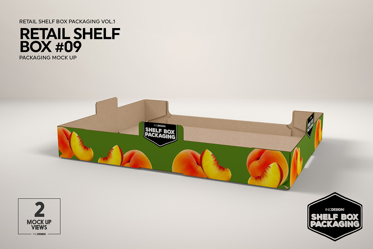 Retail Shelf Box 09 Packaging Mockup, a Packaging Mockup by INCDesign (Photo 2 of 5)