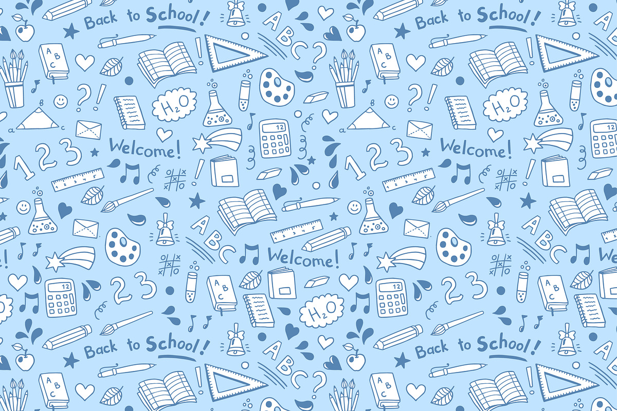 School: small vector set, a Pattern Graphic by natsa (Photo 3 of 4)