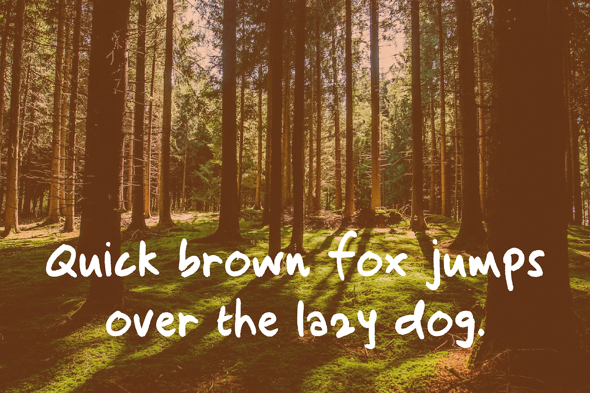 Solvanam Font preview 4