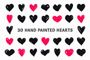 Hand drawn hearts. Big collection., a Decorative Illustration by JuliaMalinovskaya (Thumbnail 3 of 10)