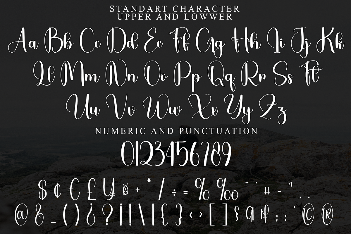 Winter Nighty, a Handwritten Font by InermediaSTUDIO (Photo 5 of 8)
