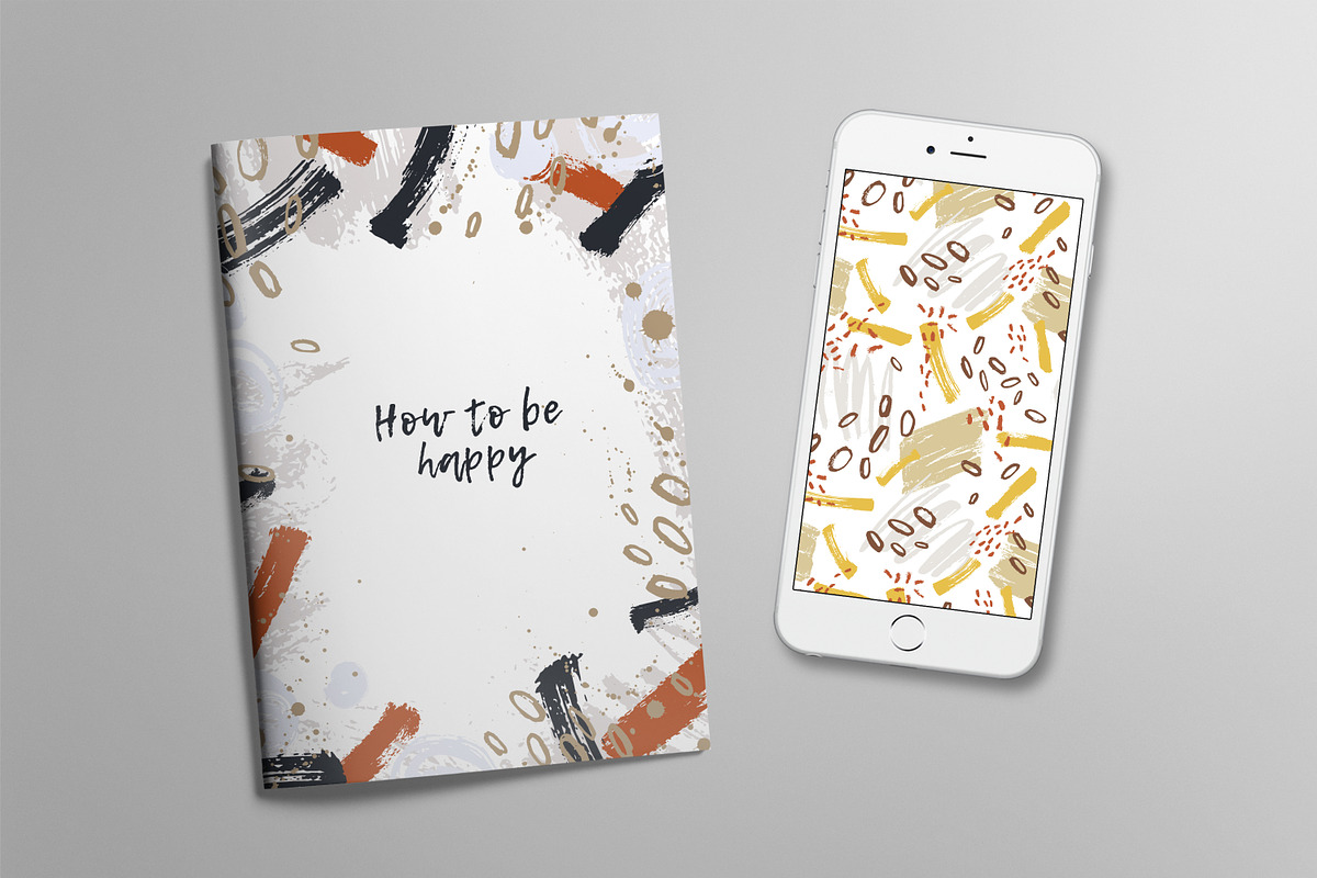 Abstract cards, seamless patterns, a Decorative Illustration by Good Studio (Photo 29 of 30)