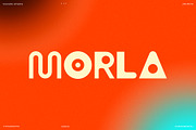 Morla, a Sans Serif Font by vuuuds (Thumbnail 1 of 9)