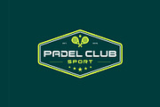 Padel Tennis Sport Badge Logo, a Branding & Logo Template by ika trisiana (Thumbnail 2 of 2)