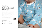 Baby Longsleeve Growsuit Mock-ups, a Print Template by BlackMocca (Thumbnail 4 of 19)