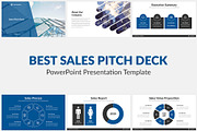 Best Sales Pitch Deck PowerPoint, a Presentation Template by SlideBunny (Thumbnail 1 of 24)