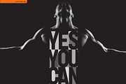 Negative Space Font, a Symbol Font by artyway (Thumbnail 3 of 5)