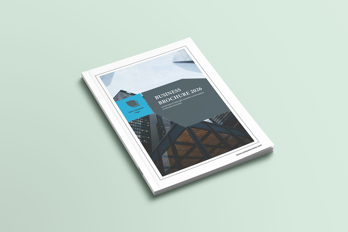 Business Brochure Template, a Brochure Template by retrographix (Photo 2 of 13)