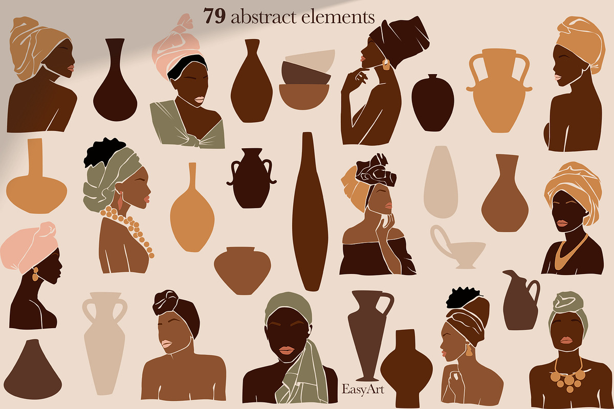 Black Female, a Decorative Illustration by EasyArt (Photo 6 of 9)