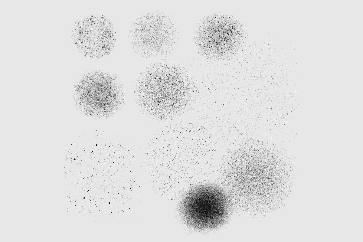10x Grain Texture Procreate Brushes, a Brush Add-On by TessShearer (Photo 3 of 4)