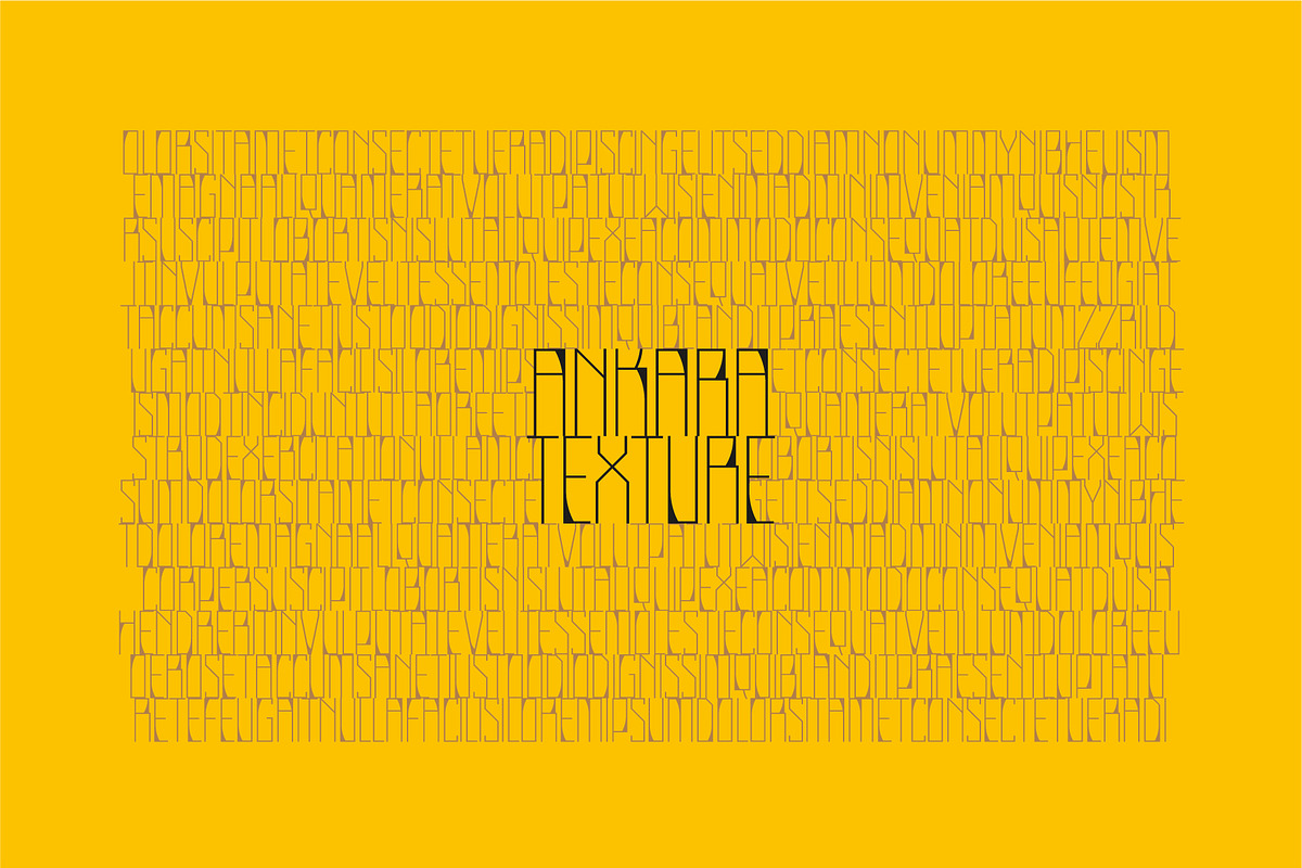 Ankara Texture, a Font by K:O\Fonts (Photo 1 of 5)
