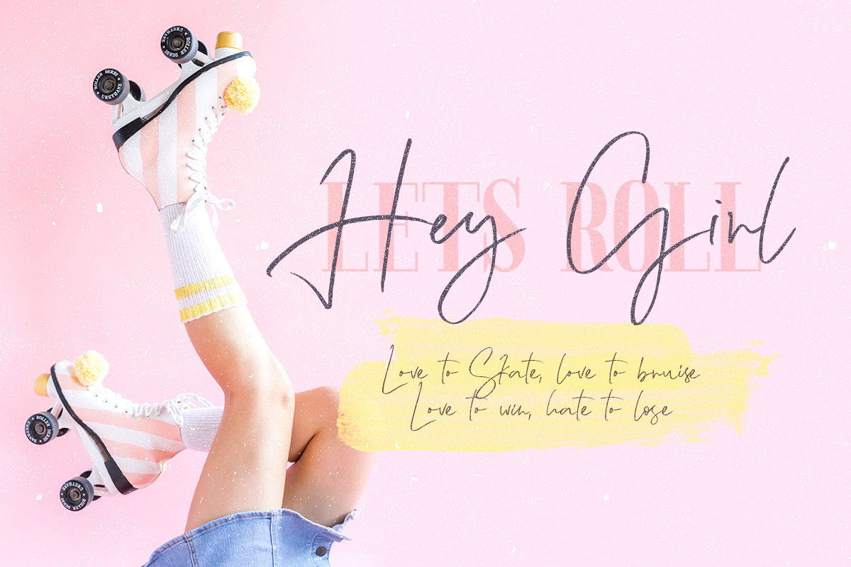 Lemonade Fonts Duo, a Script Font by kavoon (Photo 6 of 20)