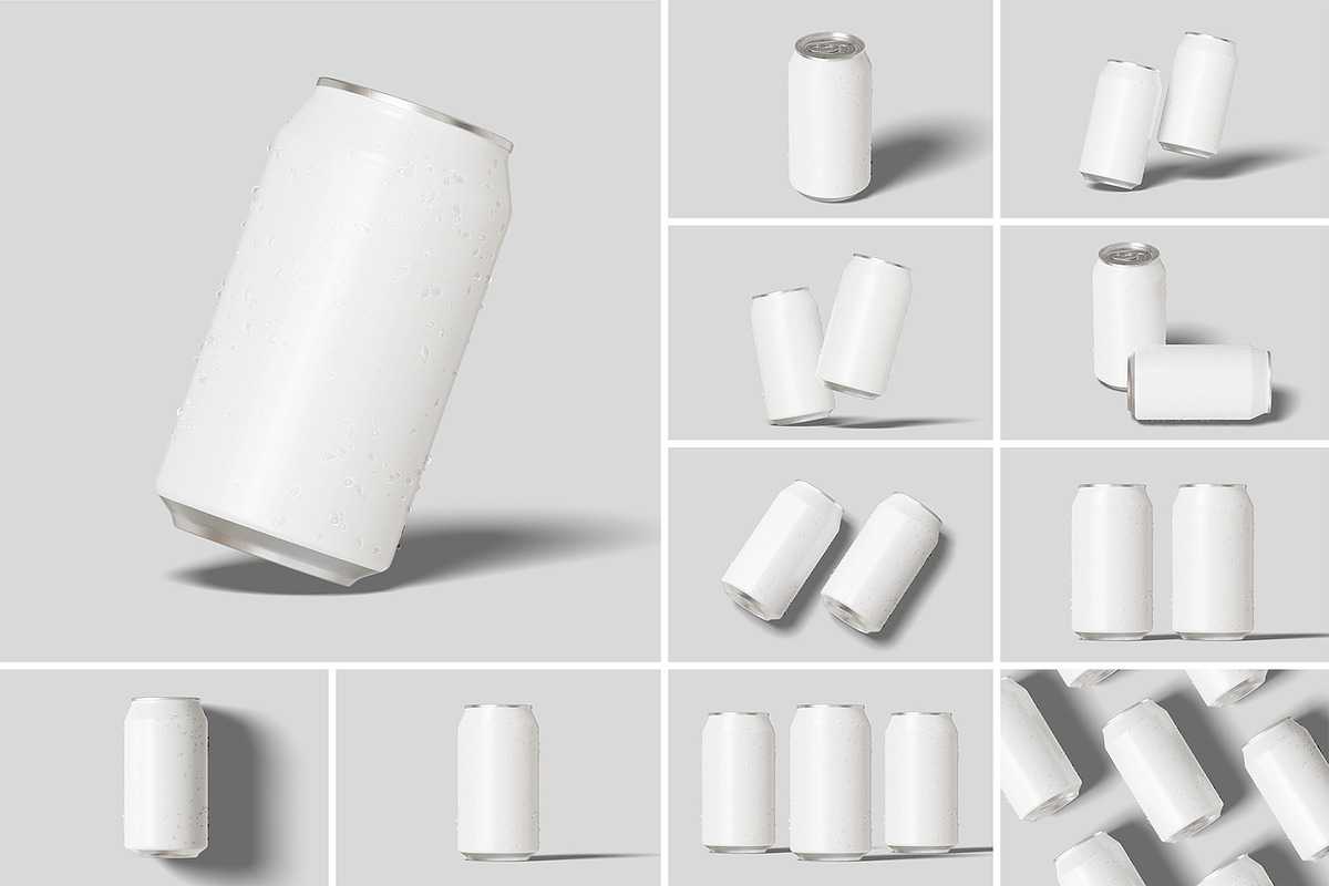Cold Energy Drink Mockup | Soda Can, a Packaging Mockup by Compositing Studio (Photo 4 of 17)