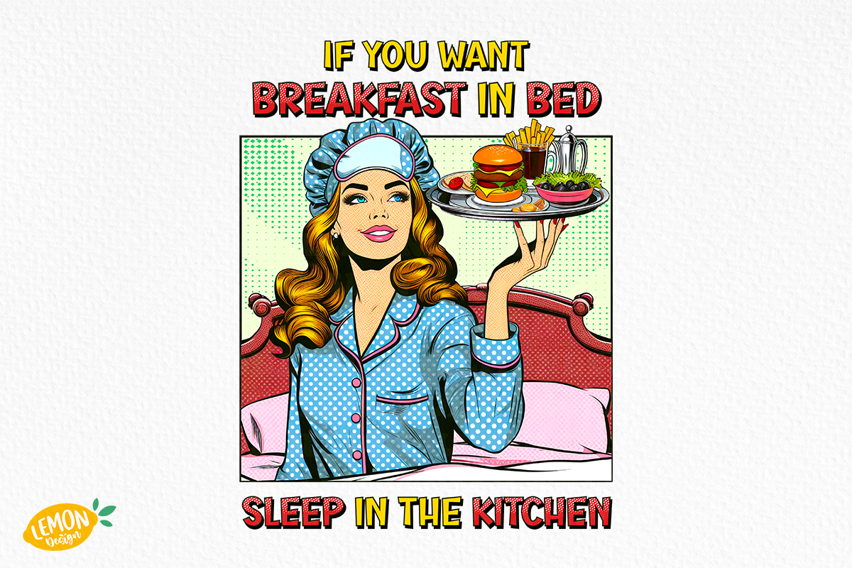 Retro Sarcastic Girl Sublimation, a Person Illustration by LemonDesign (Photo 6 of 11)