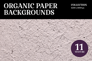 Organic Paper Backgrounds