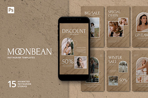 Moonbean - Instagram Templates