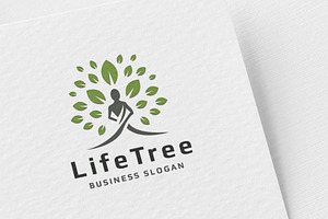 Life Tree Vitality Logo, a Branding & Logo Template by Design_Planet